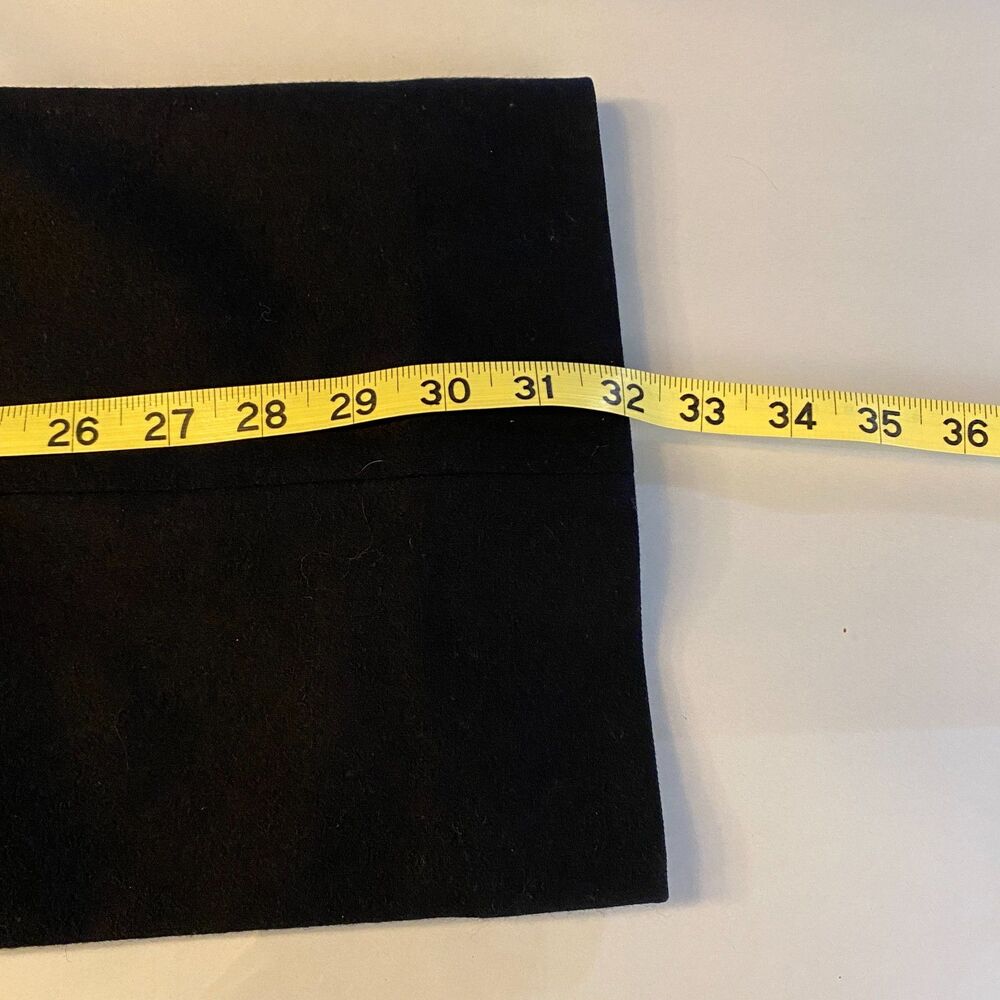 VTG Pendleton Pure Virgin Wool Black Pleated Dres… - image 9